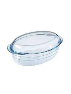 кастрюля-утятница pyrex essentials 4,0 л овальная (6) 459aast