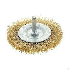 корщетка д/дрели волнистая "колесо", 100 мм, inwork