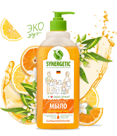 жидкое мыло synergetic фруктовый микс, 0,5 л