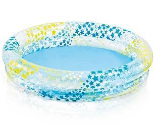 бассейн детский надувной 122х25см "звездный" 114л, от 2 лет, уп.12 59421, intex,