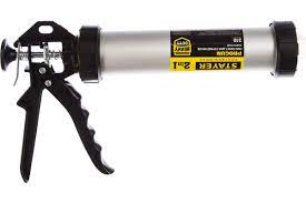 пистолет закрытый,универс. для герметика, алюминиевый корпус 310 мл