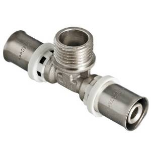 тройник пресс с наруж.рез. 16*1/2" *16 vtm.233