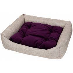 лежак люкс (флок) №3 violet