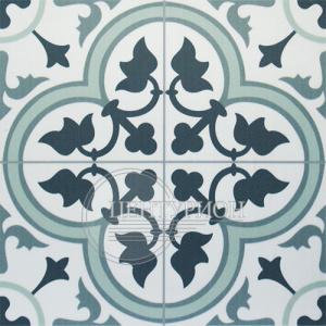 плитка пвх самоклеящаяся 300*300*1,5 мм оксфорд минт vf009