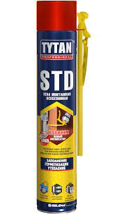пена монтажная tytan professional std эрго всесезонная 750 мл