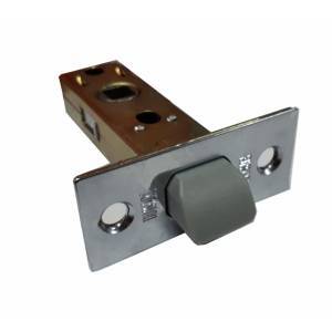 защелка межкомнатная bussare l6-45 plast chrome пластик/хром