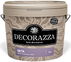 декоративное покрытие decorazza seta argento st 001 1кг