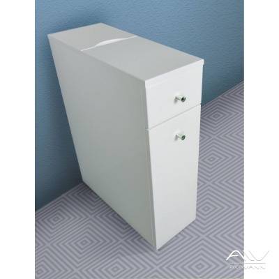 комод soft 20см белый