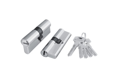 цилиндровый механизм 200 za 60 mm (25+10+25) cp хром 5 кл.