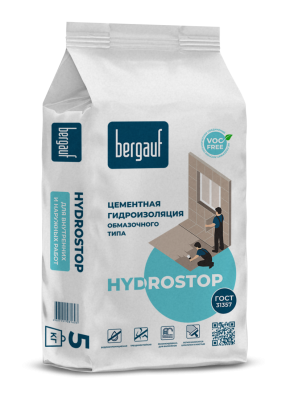 гидроизоляция hydrostop 5кг бергауф