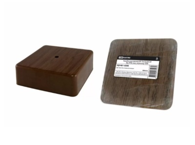 коробка распаячная кр 75х75х28 оп бук ip40, инд. штрихкод tdm sq1401-0305