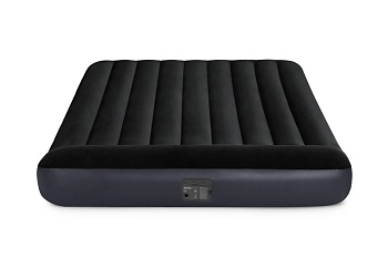 надувной матрас pillow rest classic fiber-tech, 152 х 203 х 25 см, c встроенным насосом
