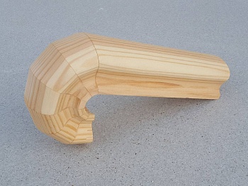 окончание перил 55 левое сорт а .. распродажа