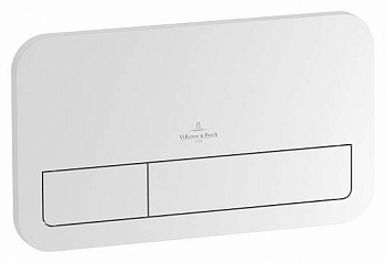 villeroy & boch клавиша смыва, цвет белый, viconnect 9224 9068