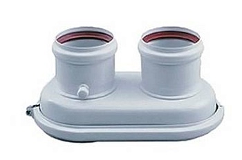 адаптер разделительный 2-х блочный д.80 daesung class e