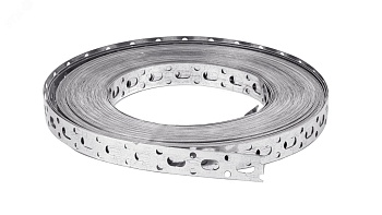 лента монтажная перфорированная для теплого пола 20х0,55 мм (10/25 м)