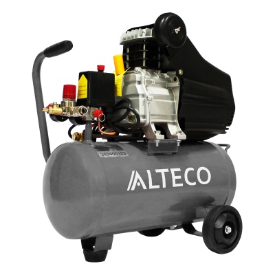 компрессор поршневой масляный alteco acd-24/260.2, 24л, 260л/мин распродажа