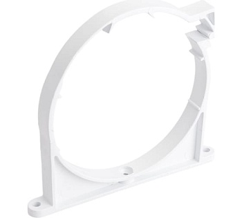 pp хомут с защелкой кан. d110 белый