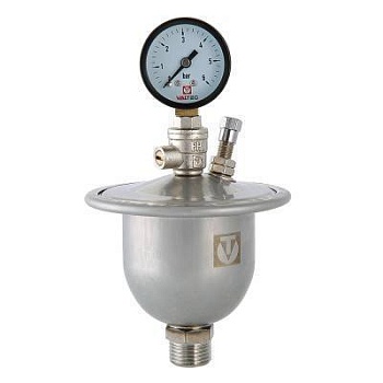 гаситель гидроударов мембранный с манометром