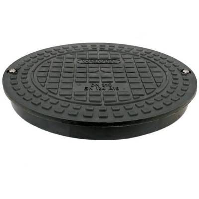 крышка люк/дно колодца d400 мм пп люк a15 (1,5т.) pragma