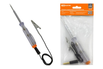 отвертка-пробник (индикатор) автомобильная 135 мм, 6-24в, провод 0.5м