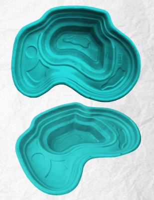 декоративный садовый пруд №4 зеленый распродажа