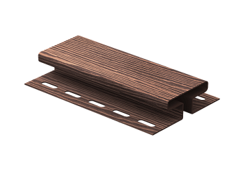 h-профиль u-plast timberblock дуб морёный 3,05м