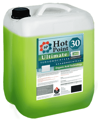 теплоноситель hotpoint 30 ultimate eco 10л пропилен.