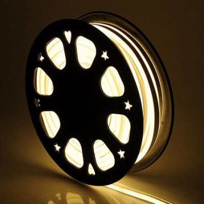 лента "гибкий неон" gls-2835-120-9.6-220-bnl-ip67-3 катушка 50м