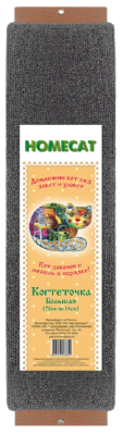 homecat когтеточка с кошачьей мятой большая 70х14 см