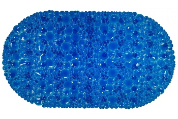 spa-коврик д/ванны aqua-prime линза 67х38см (синий) 1/20