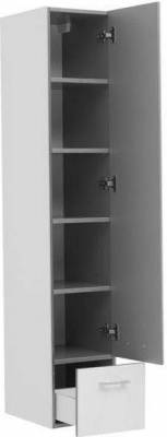 пенал подвесной верона 30см белый