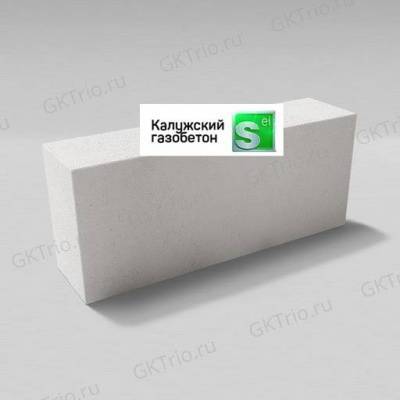 блок калужский газобетон стеновой d500 625*100*300 (1/120/104)