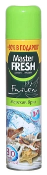 master fresh освежитель воздуха морской бриз 300мл<br/> с0006360