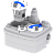 канализационная станция sanicubic 2 pro ip68 nm. все возможные точки подключения, унитаз,раковина,ст-ая маш,пос-ая маш,ванна,душ,биде)