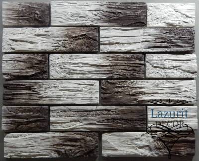 камень канадский кирпич №1 белый кк-01b в уп. 0,5 м2