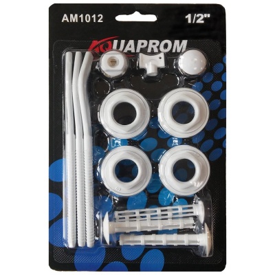 комплект для радиатора 1/2 (с 3-мя кроншт.)