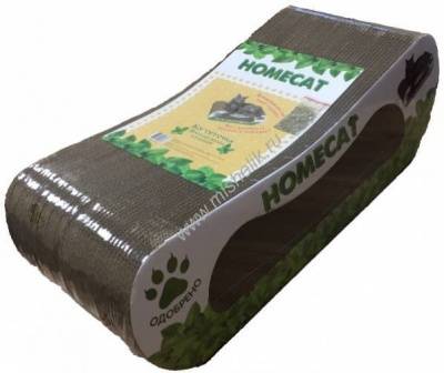 homecat когтеточка мятная волна большая 61х25х20 см (гофрокартон) (68993)