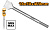 зубило плоское sds max 18x400x50 мм ingco dbc0224002