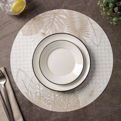 салфетка сервировочная на стол «голден», d=36 см