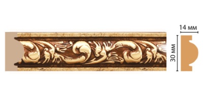 молдинг 157 цвет 552 decomaster (30*14*2400мм)