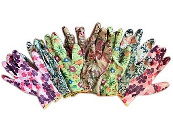 перчатки нейлоновые супер люкс,садовые 9 размер, арт.413 но/сад (в уп. 250 шт)