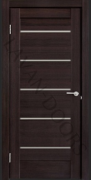 дверное полотно "анкона" до-80 венге эко шпон (овал) хит