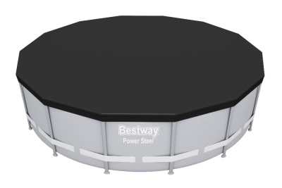 тент для каркасного бассейна 427см (d427см), уп.6 58248 bw, bestway,