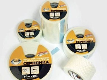 серпянка самоклеящаяся 50мм*20м aviora