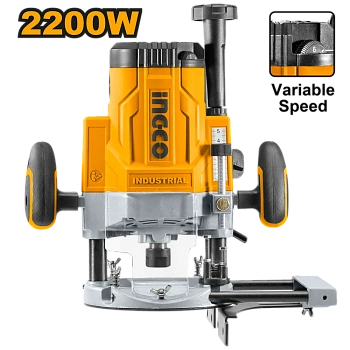 фрезер сетевой универсальный ingco rt22008, 2200вт