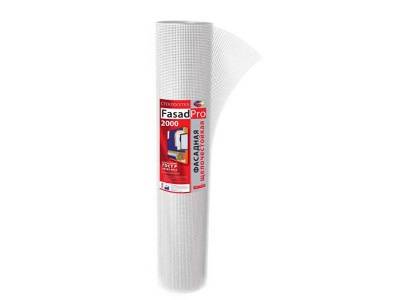 сетка стеклотканевая фасадная 4мм*4/5мм (1м*50м) fasadpro 2000