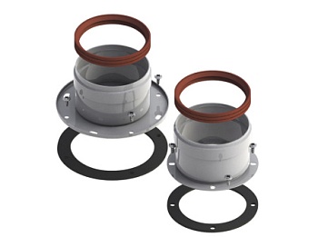 адаптер разделительный двублочный d 80/80 мм (protherm, vaillant,baxi.bosch)