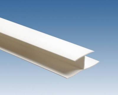 соединитель для панели пвх 3м белый 8мм (1уп=30шт.)