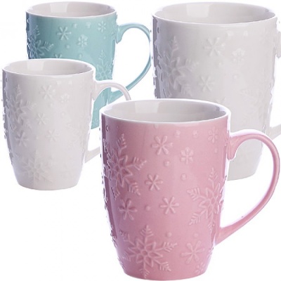 31351 кружка с рельефом 330 мл lr (х4)(х36)